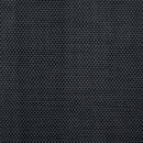 Sedia a Dondolo da Giardino 75x66x85 cm in Metallo e Textilene Nero