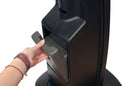 Ventilatore a Piantana da Interno con Nebulizzatore ad Acqua Jessen o Fresh Nero
