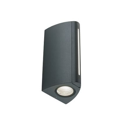 acquista Applique da Esterno a LED 8W+4W 4000K Sovil Grigio