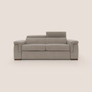 Divano Letto 3 Posti 240x100x95 cm in Tessuto Beige