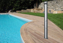 Doccia Solare da Esterno Giardino 30L Miscelatore Arkema Spring S Champagne Bronze