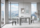 Tavolo Allungabile 120/224x90x77 cm Roxell Premium Cemento