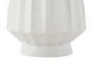Vaso Glint Ø25x50 cm in Mgo Bianco      