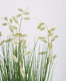 Set 4 Piante Artificiali con Vaso Ø 70x100 cm Grevillea in Plastica Bianco
