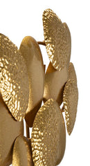 Lampada da Muro Shell 59,8x11x31 cm in Ferro Oro      