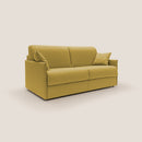 Divano Letto 2 Posti 149x90x96 cm in Tessuto Giallo