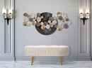 Panca Ovally Crema 102x40,5x42 cm in Legno e Velluto Crema e Oro