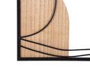 Pannello da Muro David 55x2x80 cm in MDF Multicolor      