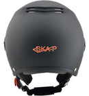 Casco Demi-Jet per Scooter Visiera Lunga SKA-P 1 LH Metropoli Verde Gommato