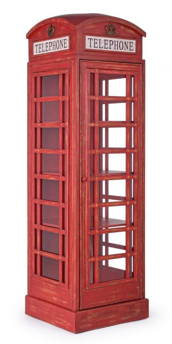 Libreria Red Cabin in Legno sconto