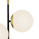 Lampada pendente Modern in Metallo e Vetro Nostalgia Opaco Oro