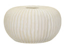 Vaso Icicle Ø40x23 cm in Mgo Crema      