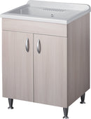 Mobile Lavatoio in Nobilato 60x50x85 cm 2 Ante Forlani Eco Olmo