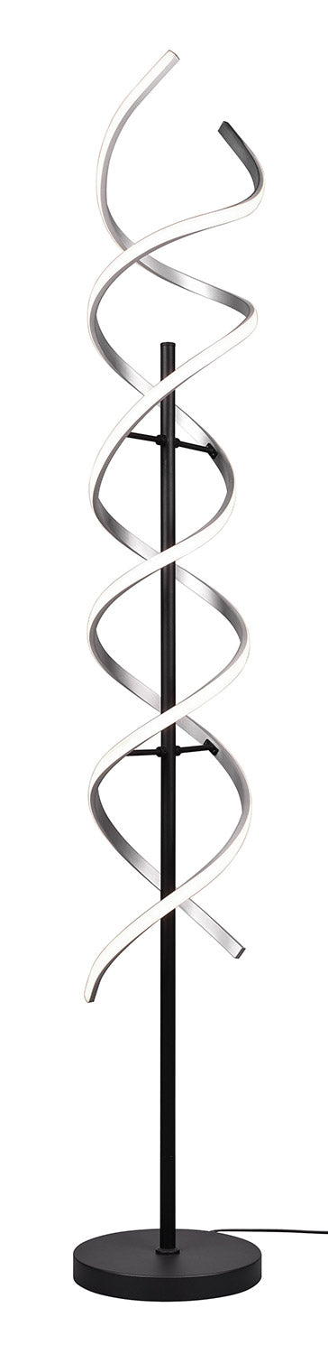 sconto Piantana da Interno a LED in Alluminio Alluminio spazzolato