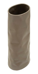 Vaso Norimberga 16x20x50 cm in Ferro Crema      