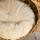 Cuccia per Gatti Ø52,58 cm in Rattan Sintentico Marrone