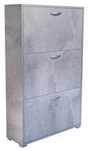 Scarpiera 3 Ante a Ribalta 73x25x120 cm in Legno Salvaspazio Pietra