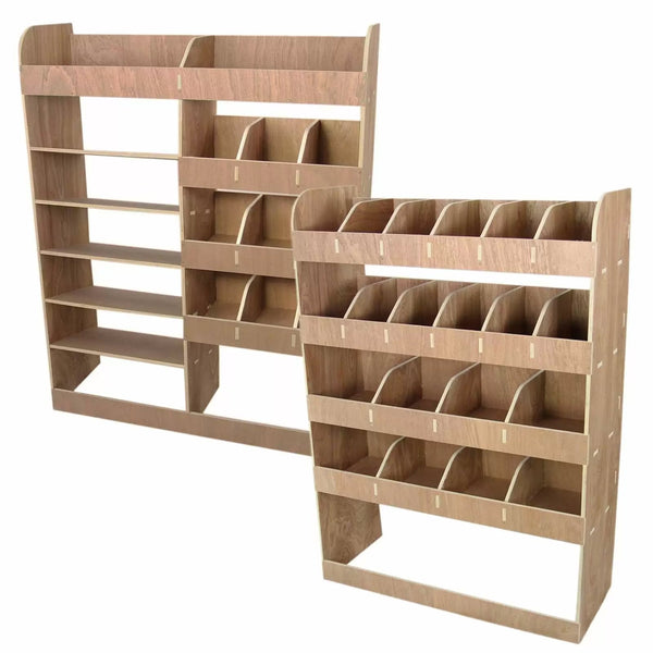 online Set 2 Scaffali per Furgone Opel Vivaro SWB L1 in Compensato