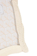 Cornice Snake 19,8x2x24,8 cm in Resina e Vetro Crema      