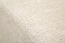 Divano Island Bianco 238x92x78 cm in Spugna e Poliestere Bianco      
