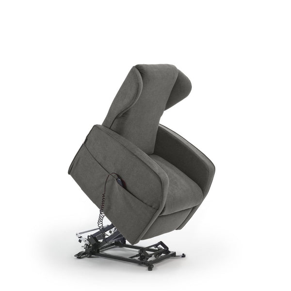 online Poltrona Alzapersona Elettrica 2 Motori 73x101x86 cm Adele in Microfibra Dispositivo Medico 1 Grigio