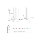 Doccia Solare da Esterno Giardino 20L Miscelatore Arkema Happy One Ruby