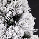 Albero di Natale Artificiale Adami Monte Bianco Verde Innevato Varie Misure