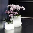 Vaso Luminoso da Giardino a LED 49x40x95 cm in Resina 5W Magnolia Multicolore