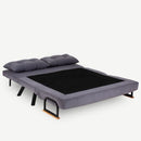 Divano letto matrimoniale pieghevole Sando grigio
