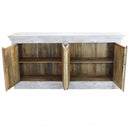 Mobile Wright 180x40x90 h cm in Legno Bianco