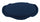 Cuscino Poly180 Blu Seduta Tonda in Tessuto per Esterno