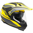 Casco Integrale per Moto Cross con Frontino CGM Forward 606G Giallo Opaco