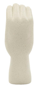 Scultura Love Stons 16,5x7x20 cm in Resina Crema      