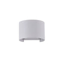 Lampada da parete Outdoor in Metallo Fulton Bianco