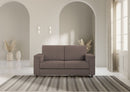 Divano 2 Posti 168x85x85 cm Marrak in Tessuto Talpa