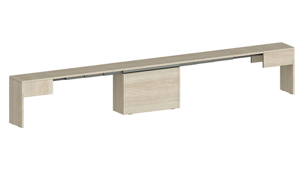 acquista Panca Allungabile 66/290x25x45 cm Pratika Singola A Olmo Perlato