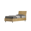 Letto Singolo Demas Testata Inclinata  Quercia Varie Misure