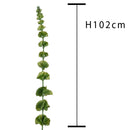 Set 3 Fiori Artificiali di Moluccella Altezza 102 cm Verde