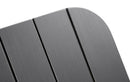 Tavolino Contenitore da Giardino 57x57x43 cm in Resina Keter Luzon Plus Antracite