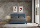 Letto Matrimoniale Mados Blu Varie Misure