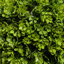 Pianta di Bosso Artificiale 115A cm a 3 Sfere con Vaso Incluso Verde   