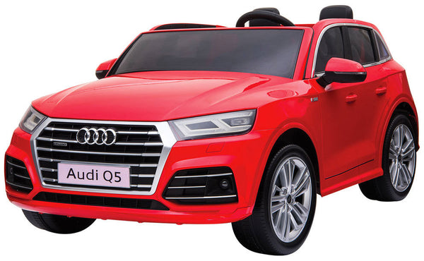 Macchina Elettrica per Bambini 2 Posti 12V Mp4 con Licenza Audi Q5 Quattro Rossa sconto