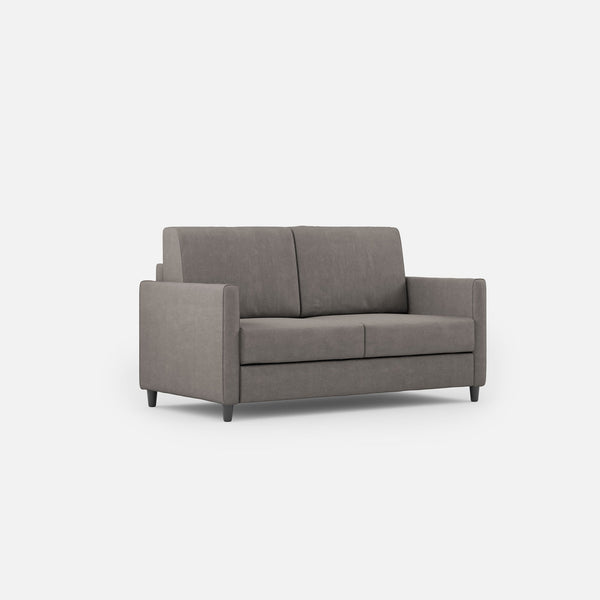 Divano 2 Posti 158x85x85 cm Karay in Tessuto Grigio sconto