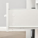 Scrivania da Ufficio 108x48x76 cm in Legno Bianco