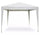Gazebo da Giardino Pieghevole 3x3m Tessuto Poliestere Becker Bianco