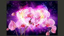 Fotomurale - Orchidee In Fiamme Carta Da Parato Erroi