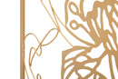 Pannello da Muro Oro Face 60x1x80 cm in Ferro 