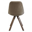 Sedia Aron 48x44x47/84 h cm in Legno Marrone
