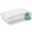 Cuscino Guanciale Suprem Memory Foam Lavabile Altezza 15 cm Tessuto Traspirante Bianco      