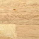 Isola Cucina 3 Ripiani 140x55x91 cm in Legno  e Truciolato Bianco